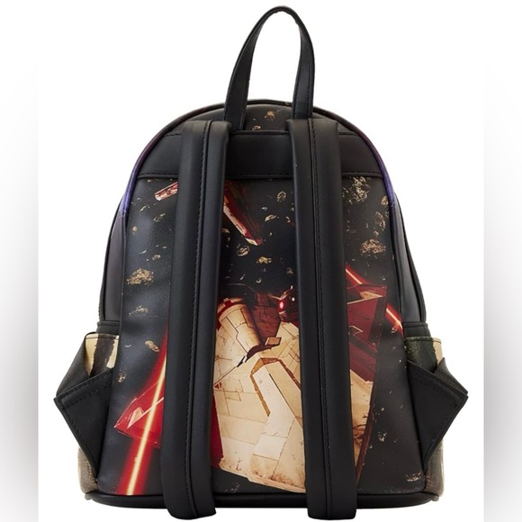 NWT Loungefly Star Wars Episode 2 Attack of the Clones scene backpack - Picture 3 of 12